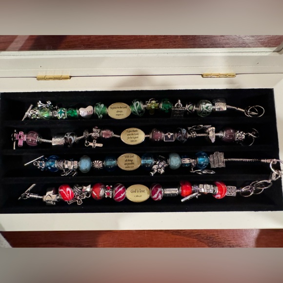 Willabe & Ward Christian charm bracelets - Picture 1 of 7